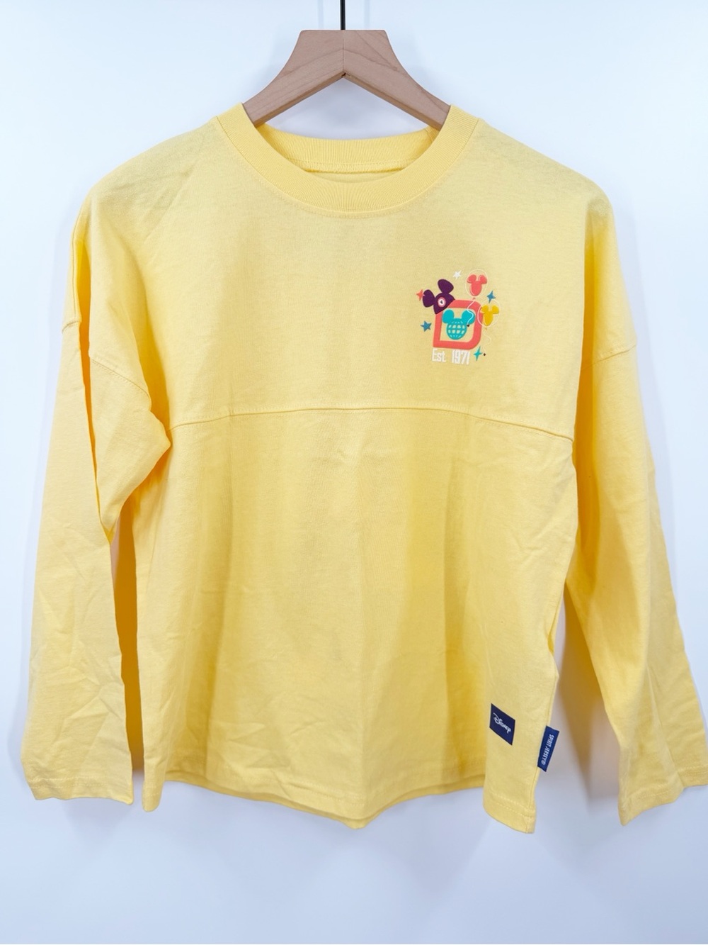Disney Parks NEW Spirit Jersey Yellow Donald Goofy